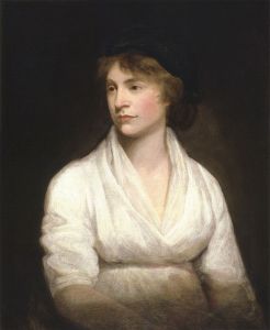 Mary Wollstonecraft, whose work is the featured article for International Women's Day