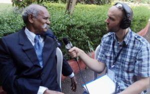 Victor Grigas interviewing Dr. Sengai Padhuvan