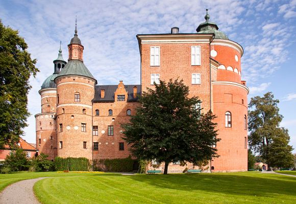 Gripsholms slott parksida, 3rd Place, Wiki Loves Monuments 2012, Sweden.
