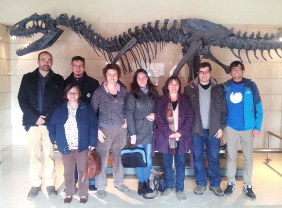 Volunteer editors participated in a Wikimarathon on Spanish scientists, held at the National Museum of Natural Sciences in Madrid, Spain. Photo by Millars, licensed under CC-BY-SA 4.0