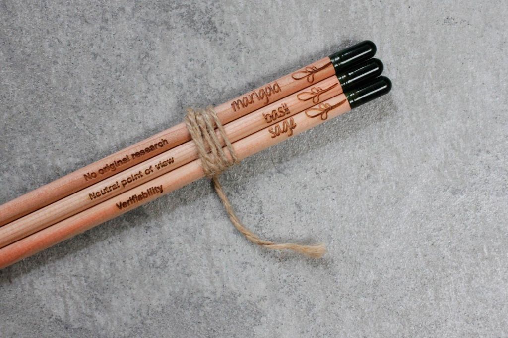 Plantable "Sprout" pencils. Photo by Mun May Tee-Galloway, CC BY-SA 4.0.