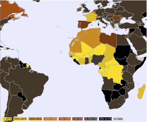 Global Internet usage - Wikipedia