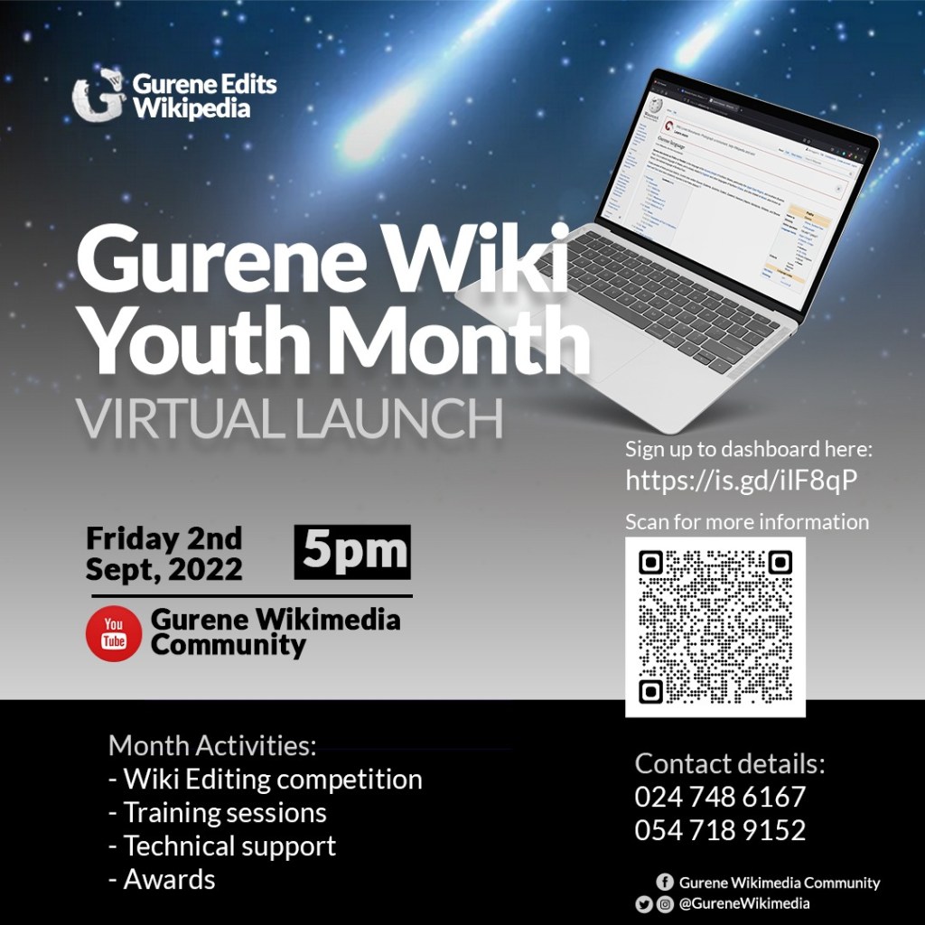 Gurene Wikimedia Community launches ‘Gurene Wiki Youth Month’