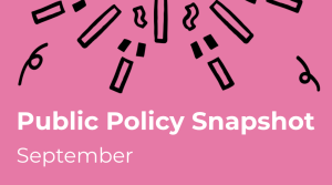 Header image: Public Policy Snapshot September 2022