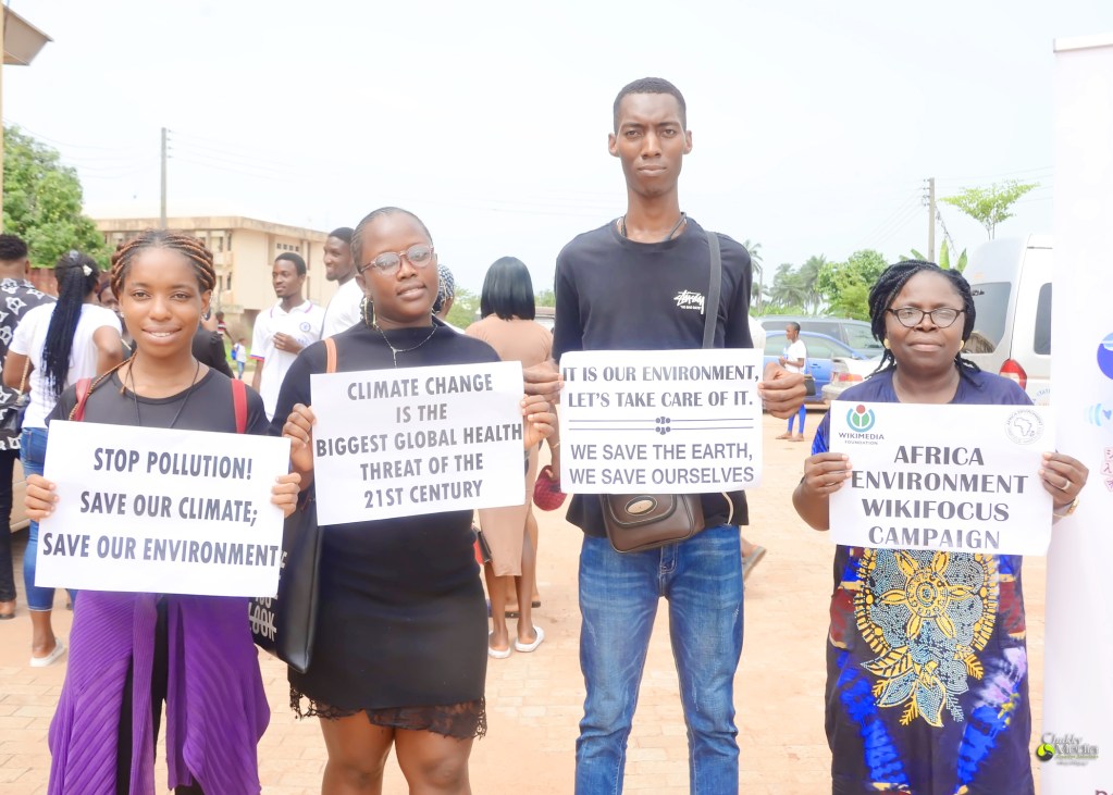 Africa Environment Wiki Focus campaign at Unizik