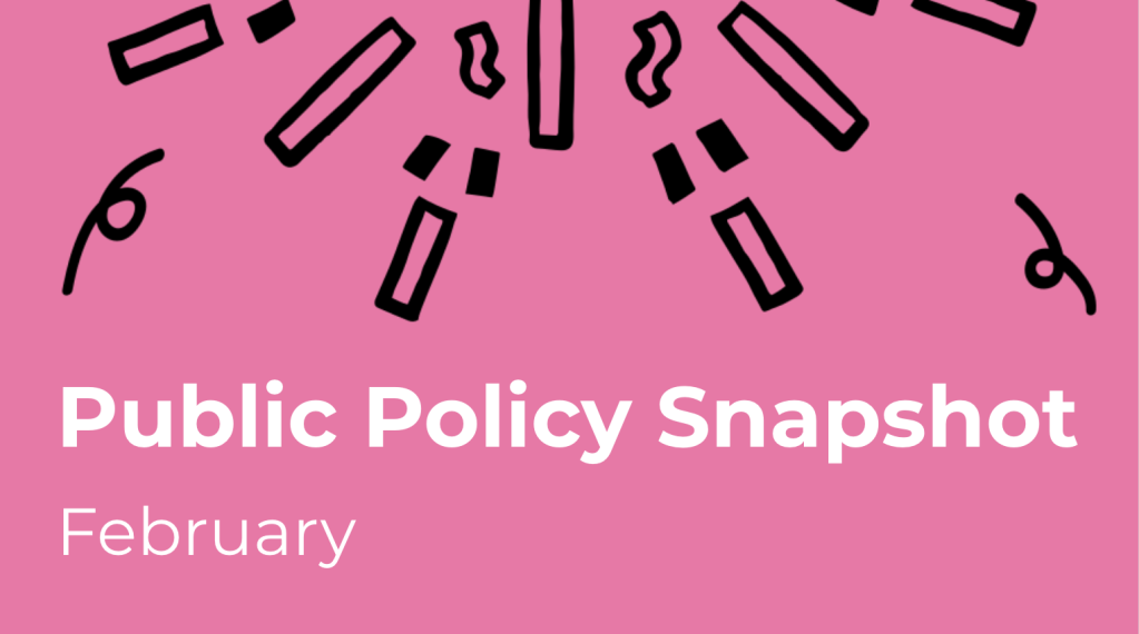 Public Policy Snapshot for February