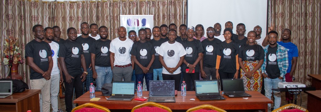 African Wikimedia Technical Community members at the Wikimedia 2023 Hackathon Satellite event.