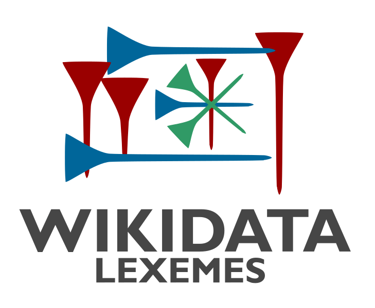 A logo for lexicographical data in Wikidata CC0 1.0 Universal Public Domain Dedication.
