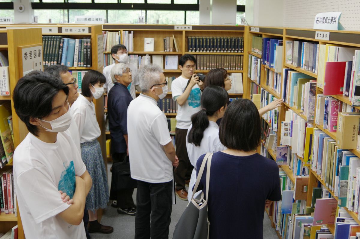 A photo at Wikipedia town event held at Kaga city central library on July 15 2023. / File:Wikipedia town in kaga 001 report 1 photo 015.jpg / Picture by Eizo Workshop G.K. / CC-BY-SA-4.