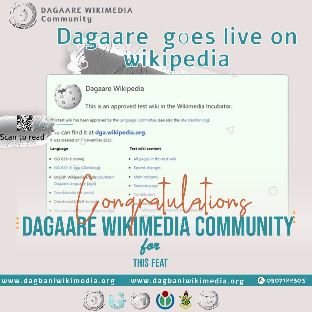Dagaare Language Goes Live on Wikipedia
