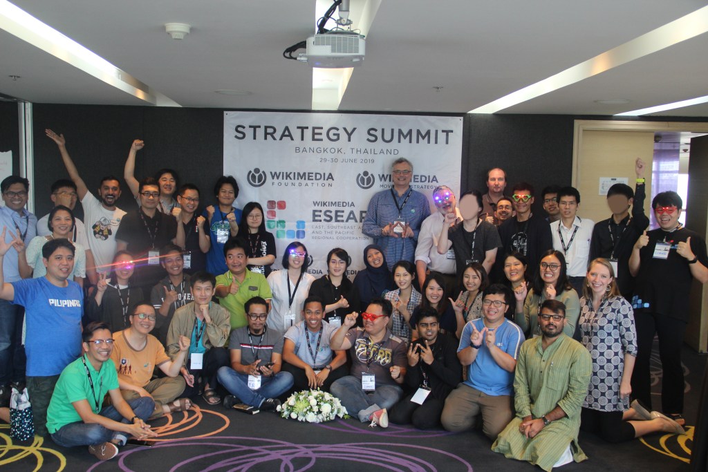 Group photo of ESEAP Strategy Summit 2019 in Bangkok, Thailand