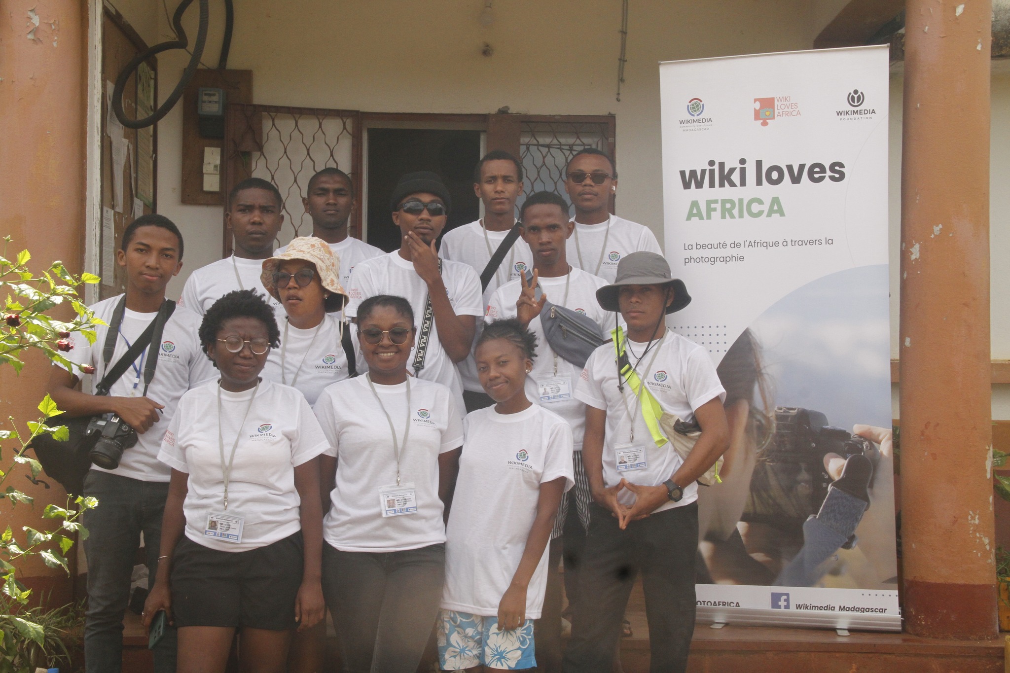 Participants to the Wiki Loves Africa 2024 campaign in Antsiranana, Madagascar