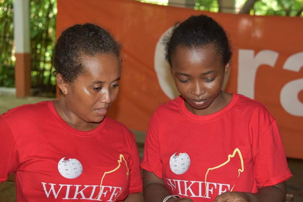 Wikimedians in Madagascar on their first workshop in 2022